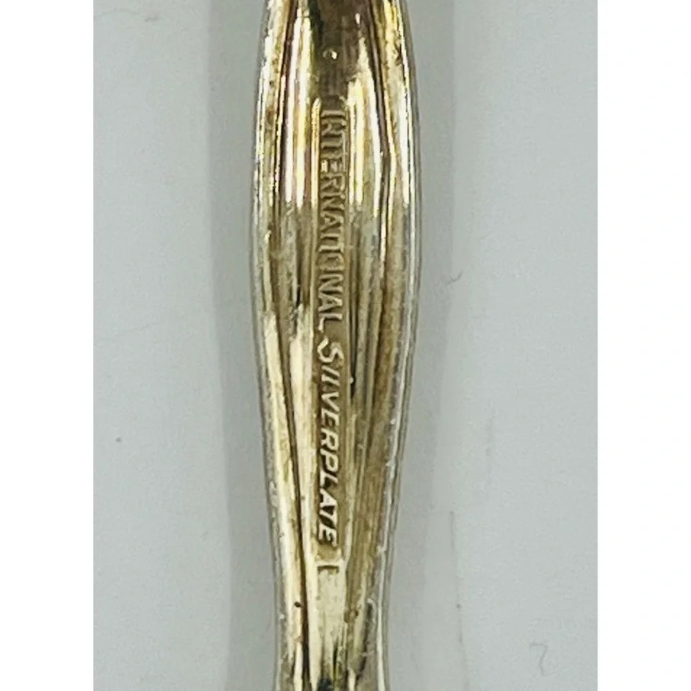 International Silverplate Interlude 1971 Soup Tablespoons Set of 3 6 3/4